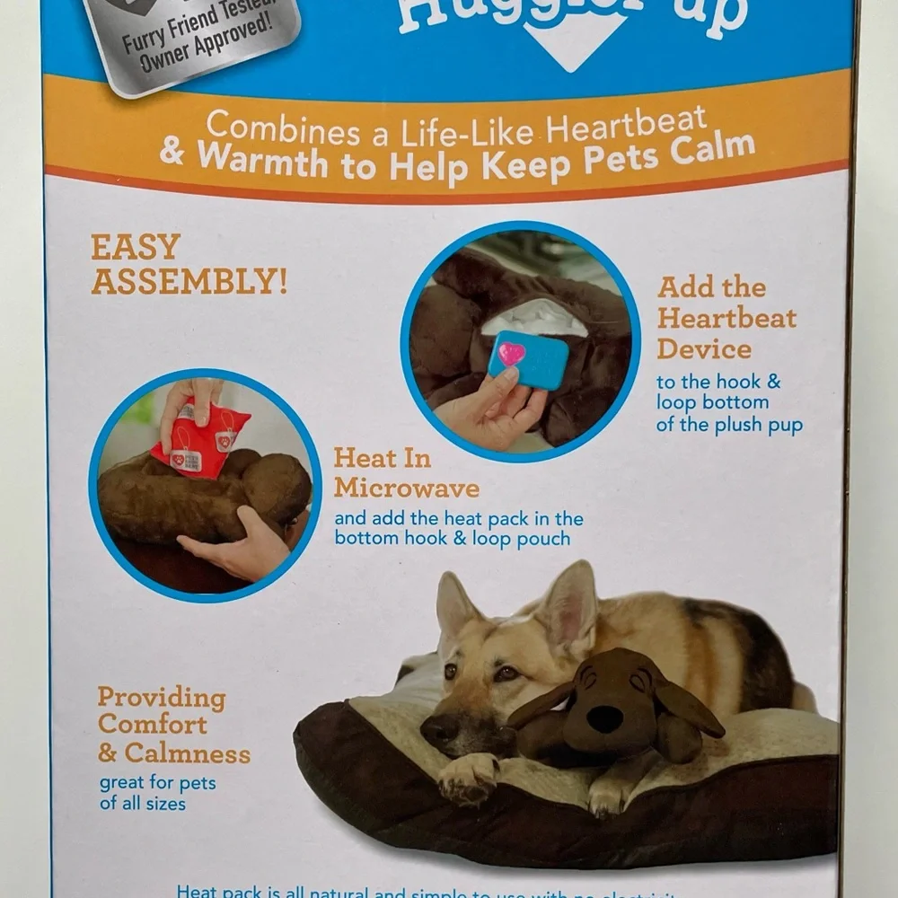 HuggiePup Pet Comfort Toy, NEW in box. Great Gift!